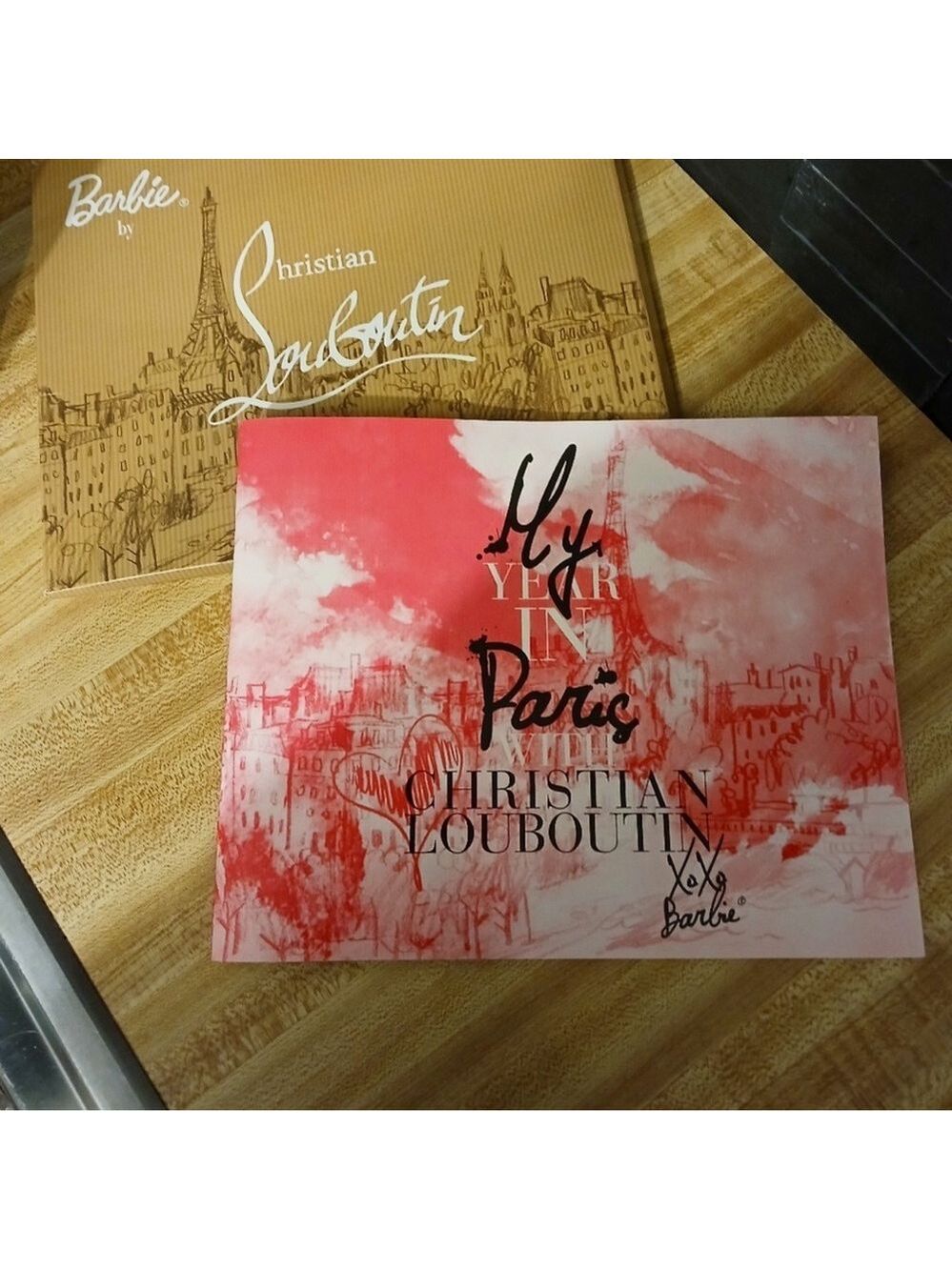 BARBIE X Christian Louboutin Paris w/Louboutin Calendar with photos NRFB. NWT - Picture 7 of 9